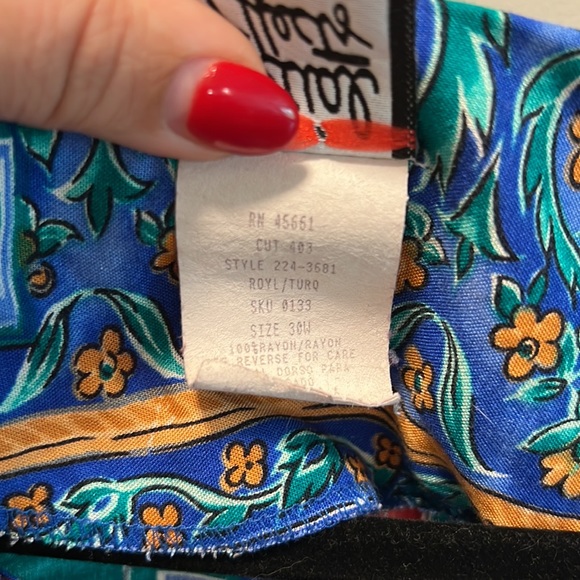 Vintage cropped button down - Picture 3 of 3